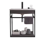 thumbnail of Oreste Luchetta Mobile bagno ELLOS B GREY-BLACK 60 in MDF finitura Larice Grigio L.60 x P.46 x H.50 cm