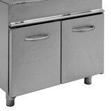 thumbnail of Gasfritteuse Modell E7/Flg2V17, Maße: B 800 X T 700 X H 850