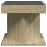 thumbnail of vidaXL LED-Couchtisch Sonoma Eiche 50x50x45 cm Holzwerkstoff