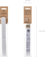 thumbnail of 100x Papierpompons, weiß, 25cm
