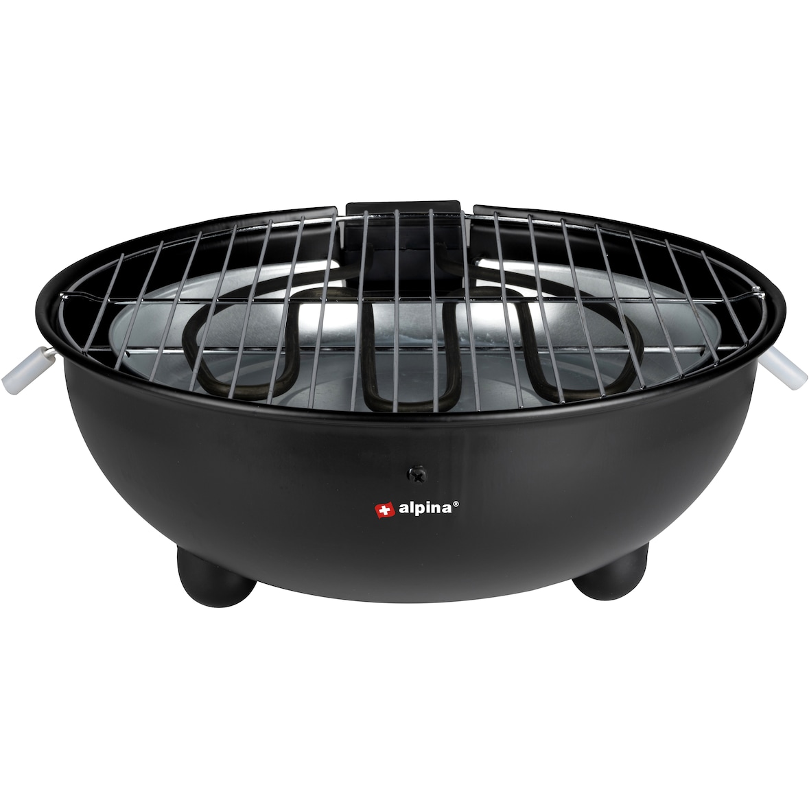Alpina Tischgrill, 1250 Watt, Schwarz