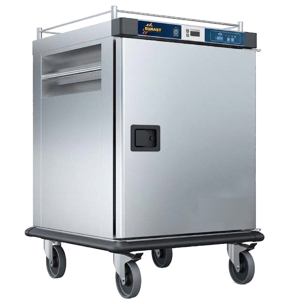 EURAST - Elektrische geventileerde warmhoudbakwagen vochtig 10 gn 2/1 of 20 gn 1/1 - 790x935x1215 mm - 1941 W 230/1V - 66950309