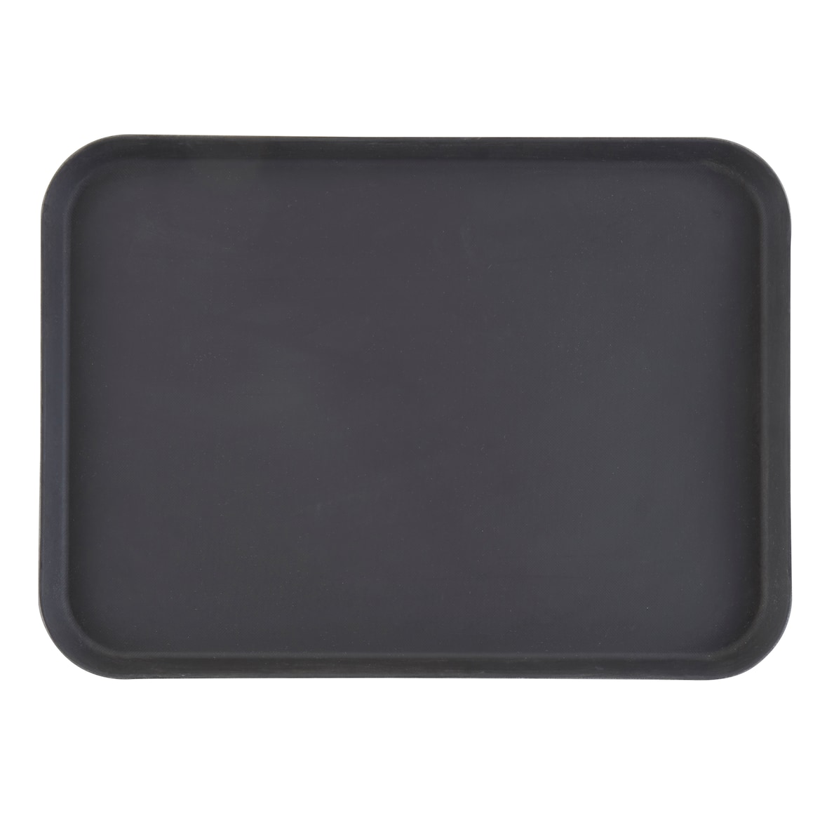 CAMBRO - 1622CT-110 - Bandeja CAMTREAD FIBRA DE VIDRIO rectangular con superficie ANTIDESLIZANTE/perfil alto - 40,5x56 cm - Negro