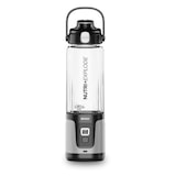 thumbnail of Sogo – tragbarer wiederaufladbarer Mixer 0,75 L, Akku integriert, transparent/weiß, kompakt, 38,5×12,5×12,5 cm