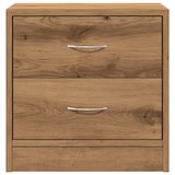 thumbnail of Tables de chevet 2 pcs chêne artisanal bois d'ingénierie – Modèle Harmonie Nuit