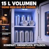 thumbnail of Sommertal KS15 Mini Kühlschrank, zum kühlen und heizen, Volumen 15L, AC für Haus Steckdose und DC für Auto 12V Betrieb