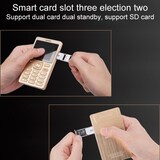 thumbnail of Mini Téléphone Portable Rose Gold 1.77 Pouces Dual SIM Bluetooth MP3 Anti-Perte Noir YONIS