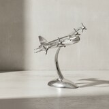 thumbnail of Deko Flugzeug Propeller aus Aluminium, elegantes Design, handgefertigt, robuste und langlebige Konstruktion. 42x30x42 cm | Kadima Design