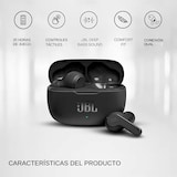 thumbnail of JBL Wave 200 TWS True-Wireless In-Ear Bluetooth-Kopfhörer mit Ladecase Weiß