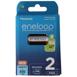 thumbnail of Panasonic eneloop  piles ready-to-use ni-mh, aaa/micro, 2 pièces,