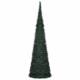 thumbnail of vidaXL Kunstkerstboom met verlichting pop-up 150 cm groen