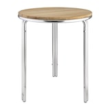 thumbnail of Mesa redonda Bolero de madera de fresno, 3 patas, 60 cm