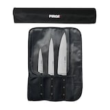thumbnail of PIRGE Classic Profi Messerset mit Tasche 4 Stück - Geschmiedet Messerset - Profi Kochmesser Set - Edelstahl Profi Küchenmesser Set - Messer Set Scharf