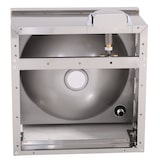 thumbnail of Handwaschbecken eckige Form BxT 40x40cm, zeitgesteuert