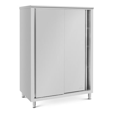 Royal Catering - Servieskast RVS - 120 x 70 x 180 cm -