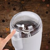 thumbnail of Clatronic KSW 3306 Molinillo Café Eléctrico, Especias, Semillas, 40 g café 20 tazas café, Cuchillas Acero Inox., Blanco, 120W