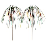 thumbnail of 10 lots de 100 Piques décoratives 15,5 cm "Fireworks" multicolore