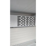 thumbnail of Frigo vetrina bibite verticale refrigerata 1 anta in vetro bianca +0/+10 °C 450 lt 65x65x179,5h cm