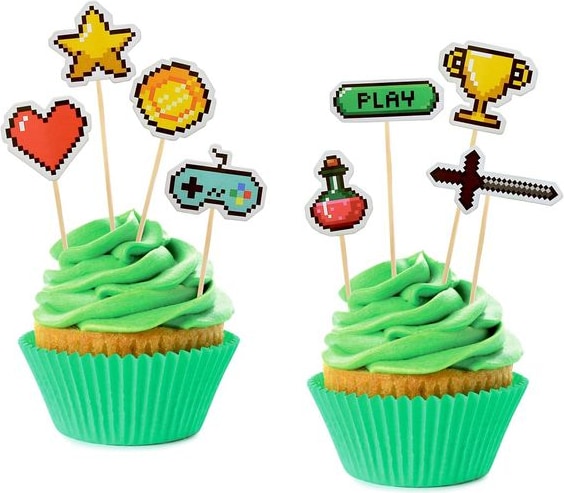 Muffindeko `Game On` Gaming Party 8 Picker