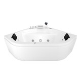 thumbnail of Whirlpool Pool Badewanne Eckwanne Wanne W20R 140x140cm mit Radio und Farblicht