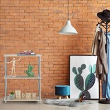 thumbnail of Relaxdays 3 Ebenen Regal, niedriges Küchenregal, multifunktional, offen, MDF/Metall, Standregal HBT: 76x60x30 cm, natur