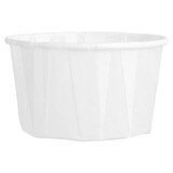 thumbnail of Tarrinas Papel Plisado 100 Ml 80 G/M2 Ø6,5X3,8 Cm Blanco Perg. Antigrasas (250 unidades)