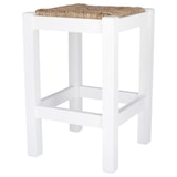 thumbnail of MUEBLEAR - Rustikaler Hocker niedrig Weiß