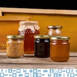 thumbnail of Tappi metallici universali da 58mm - 50 unità: Tappi per barattoli di conserve e marmellata, tappo universale