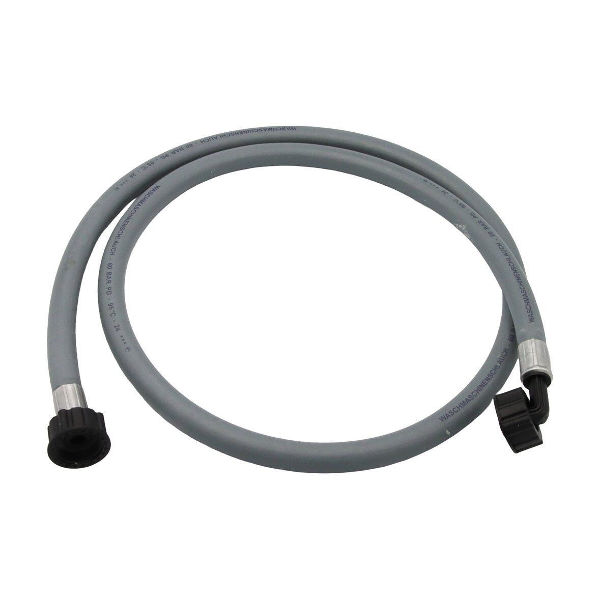 Haas Gummi-Zulaufschlauch 1,5 m für Wasch- und Spülmaschinen