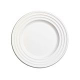 thumbnail of MONOUSO - Zuckerrohr Teller "Premium Wave" Weiß Ø18cm (600 Stück)