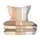 thumbnail of Schiesser Bettwäscheset Endy Stripes - Renforcé - 2-teilig - 135 x 200 cm - Sand