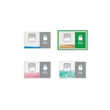 thumbnail of LEITZ Destructeur de documents IQ Office Pro P-5+ coupe super micro 2x5mm 7 feuilles 30 litres 80040000