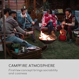 thumbnail of Orbit 3-in-1 Stahl-Feuerschale Grill Gartentisch Ø 60 cm Schwarz