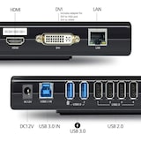 thumbnail of Docking Station Usb 3.0 / Type C Per Notebook Computer Doppia Uscita Video Lan