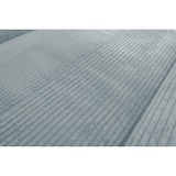 thumbnail of KAWOLA Sofa LAISKA Ecksofa Relaxfunktion teilmotorisch Cord hellblau Longchair rechts