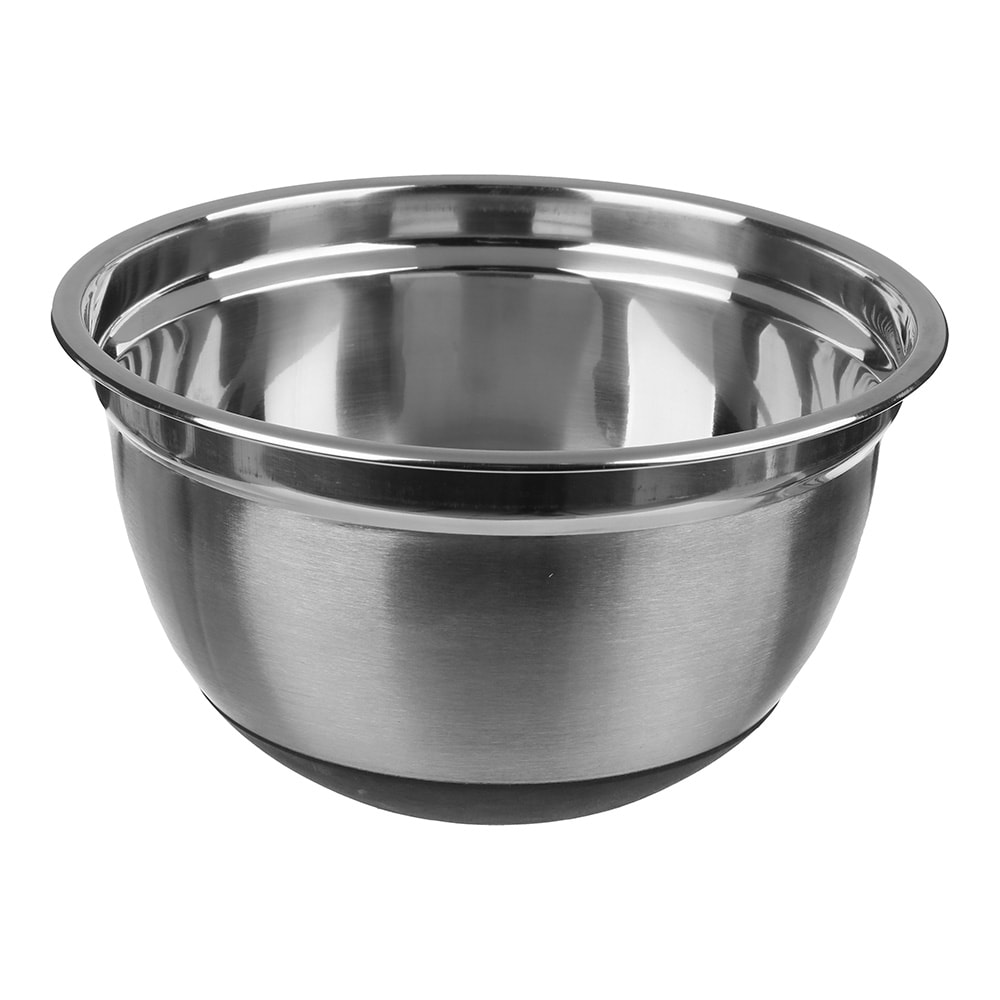 Bol à mélanger en acier inoxydable avec base antidérapante 4.5L