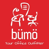 thumbnail of bümö office Aktenschrank Regal mit Schubladen, Büroschrank schmal aus FSC-Holz, 40cm breit in weiß - Aktenregal & Schubladenschrank mit