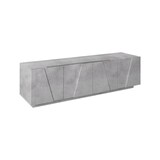 thumbnail of Dmora Mobile porta TV Raul, Credenza bassa da soggiorno, Base porta TV, 100% Made in Italy, cm 162x44h46, Cemento