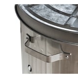 thumbnail of Feuertonne Verbrennungstonne 75L Deckel Fass Belüftungslöcher Transportgriffe