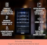 thumbnail of Klarstein Shiraz 24 Uno Weinkühlschrank 63l 24Fl Touch-Bedienfeld  5-18°C Schwarz