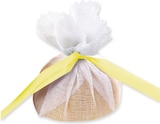 thumbnail of Zitronenserviertuch "Lemon Wrap" aus Baumwolle Ø 22 cm Weiss-Gelb 100 Stück