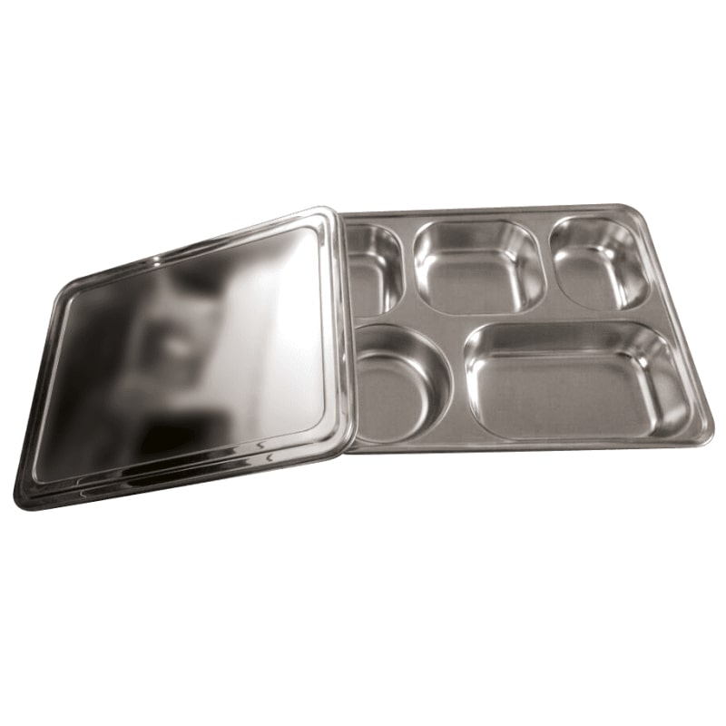 Bandeja de comedor especial autoservicio con tapa
