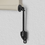 thumbnail of tectake Estor vertical ELOISE con 2 soportes de pared - 180 x 250 cm beige