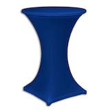 thumbnail of Stehtischhusse "NIZZA" stretch blau 70 Ø, 2-teilig
