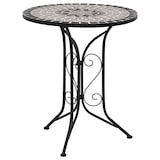 thumbnail of vidaXL Bistrotafel mozaïek 61 cm keramiek grijs