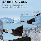 thumbnail of Caméscope Numérique 16MP Zoom 16X Écran 2.4' Pour Vlogging Haute Définition YONIS