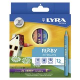 thumbnail of LYRA 3621120 Farbstift Ferby lackiert 12 Stück im Etui dreiflächig