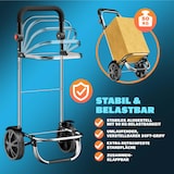 thumbnail of Monzana Einkaufstrolley bis 50kg klappbar 600D Oxford 56 L