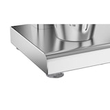 thumbnail of METRO PROFESSIONAL Mezclador/ Batidora eléctrica para cócteles GCMS1002, acero inoxidable, 17 x 36 x 51, con 2 agitadores, 2 x 80 W, plata