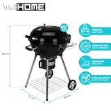 thumbnail of WellHome - Barbacoa de carbón 99cm en 4 patas y ruedas